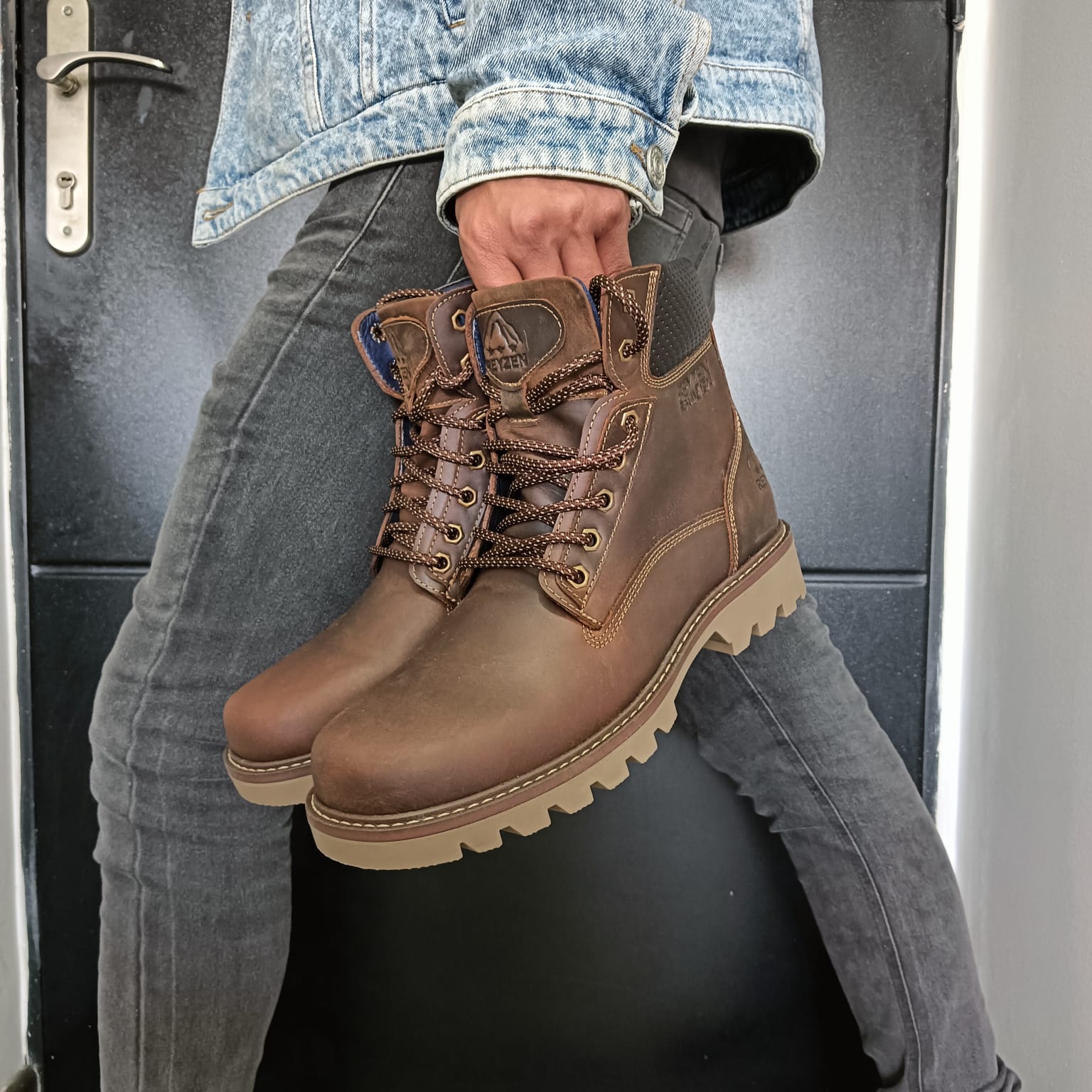 Botas de cuero para hombre Hunter® Bronce