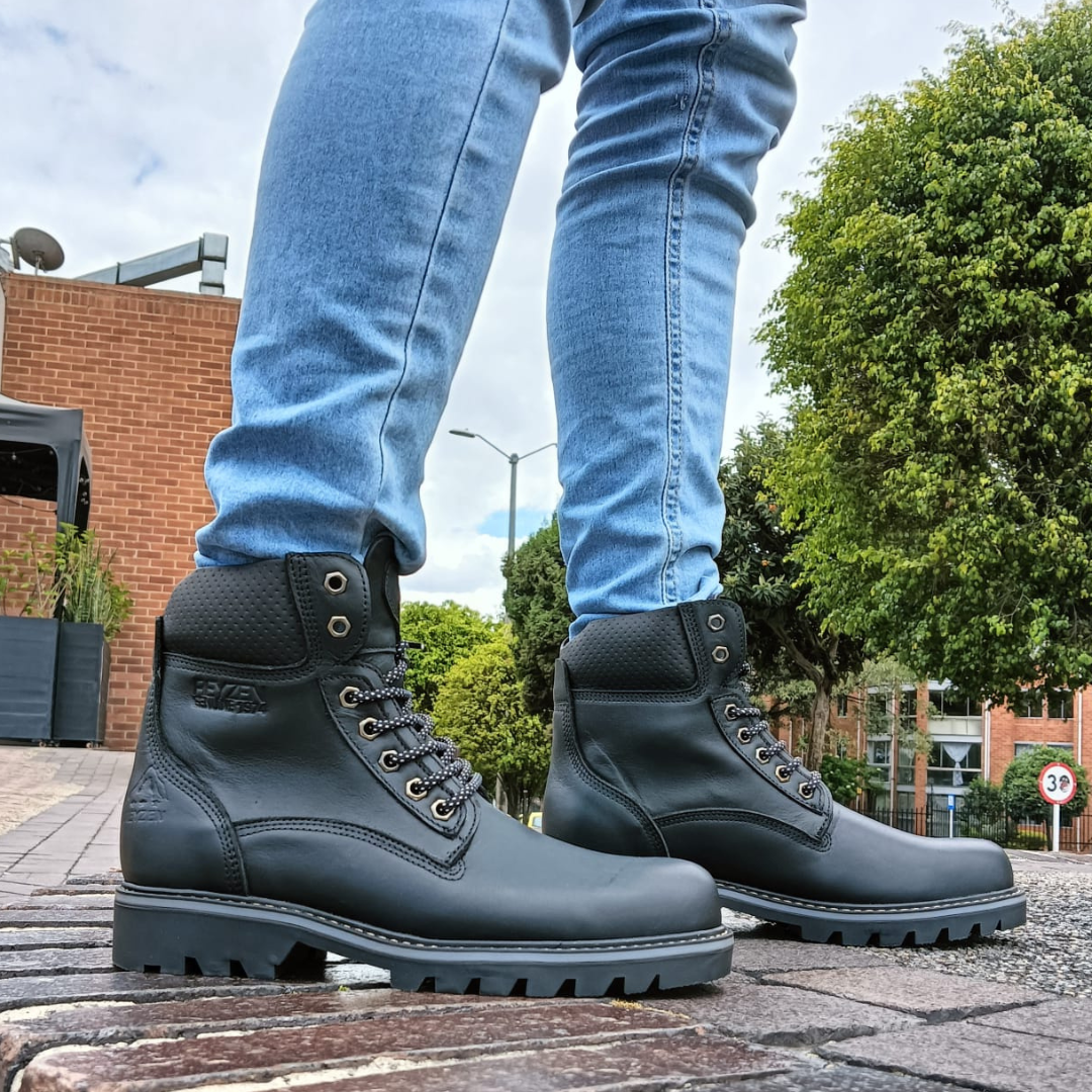 Botas de cuero para hombre Hunter® Negro
