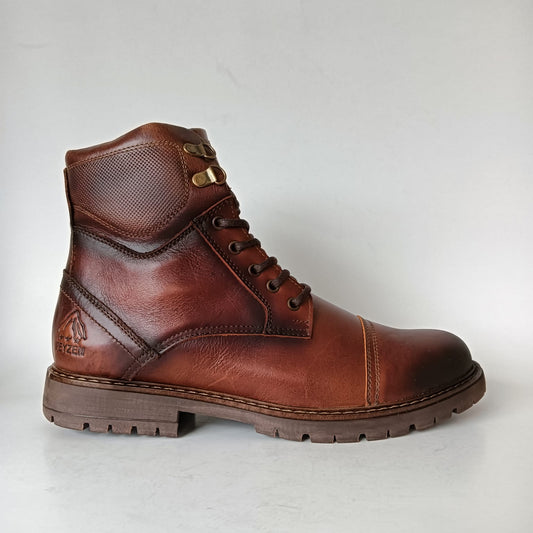 Bota Nathan de Cuero Miel para Hombre®